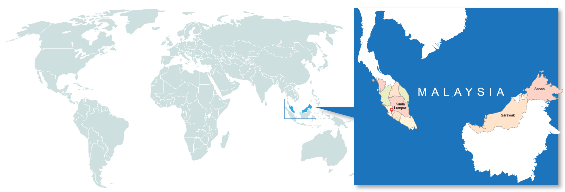 Malaysia Map